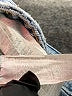 Zara Hearts Blue Jeans Size 00 - photo 5
