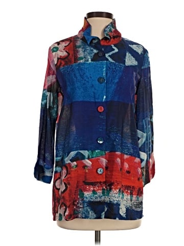 Ethyl 3/4 Sleeve Blouse (view 1)