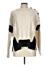 Karl Lagerfeld Paris Color Block Ivory Pullover Sweater Size L (estimated) - photo 1