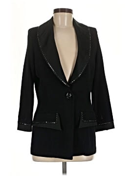 St. John by Marie Gray Wool Blazer (view 1)