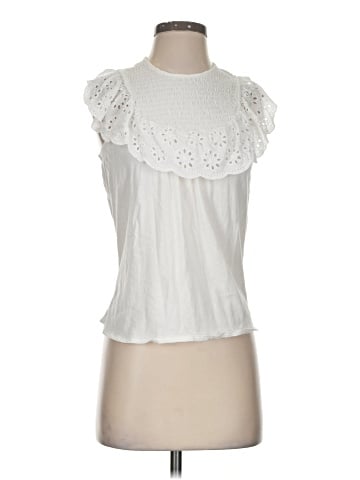 MNG Sleeveless Blouse (view 1)