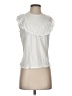 MNG 100% Cotton White Sleeveless Blouse Size S - photo 1