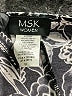 MSK 100% Polyester Paisley Black Casual Dress Size 1X - photo 7