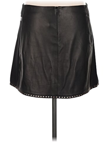 Rebecca Minkoff Leather Skirt (view 2)