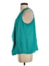 Covington 100% Polyester Teal Sleeveless Blouse Size S - photo 5