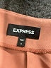 Express Solid Pink Brown Casual Skirt Size 8 - photo 4