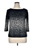 Ann Taylor Black 3/4 Sleeve Top Size 14 - photo 1