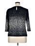Ann Taylor Black 3/4 Sleeve Top Size 14 - photo 2