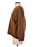 Vince Camuto Solid Brown Pullover Sweater Size S - photo 5