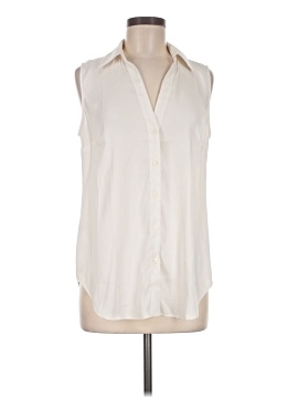 Ann Taylor Sleeveless Button Down Shirt