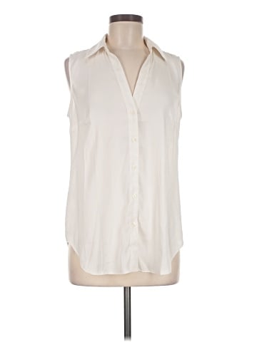 Ann Taylor Sleeveless Button-Down Shirt (view 1)