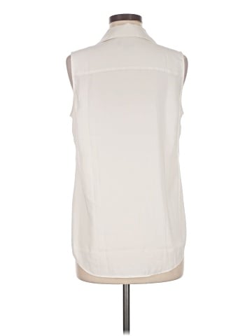 Ann Taylor Sleeveless Button-Down Shirt (view 2)