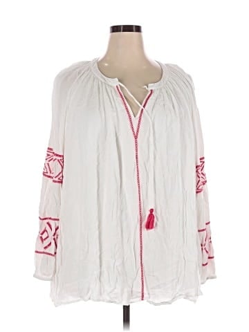 Lane Bryant Long Sleeve Blouse (view 1)