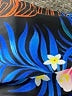 Unbranded Tropical Blue Swimsuit Top Size XL - photo 3