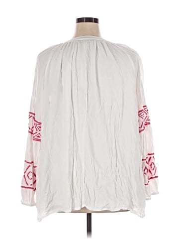 Lane Bryant Long Sleeve Blouse (view 2)