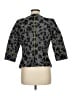 Etcetera 100% Polyester Print Black Blazer Size 8 - photo 2