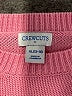 Crewcuts Outlet 100% Cotton Pink Pullover Sweater Size 12 - 14 - photo 3