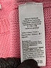 Crewcuts Outlet 100% Cotton Pink Pullover Sweater Size 12 - 14 - photo 4