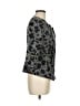 Etcetera 100% Polyester Print Black Blazer Size 8 - photo 4