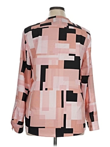 Calvin Klein Long Sleeve Blouse (view 2)