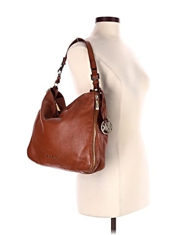 MICHAEL Michael Kors Leather Hobo (view 2)