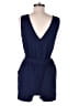 Three Dots Solid Blue Romper Size XXS (estimated) - photo 2