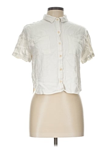 Madewell Breezewoven Beachside Shirttail Top (view 1)