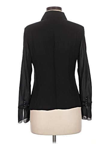Ann Taylor Long Sleeve Silk Top (view 2)
