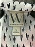 Worthington 100% Polyester Silver 3/4 Sleeve Blouse Size S - photo 7