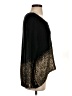 Francesca's 100% Acrylic Metallic Black Pullover Sweater Size S - photo 4