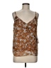 Heartloom 100% Polyester Brown Sleeveless Blouse Size M - photo 1