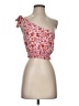 Lulus Red Sleeveless Blouse Size S - photo 1