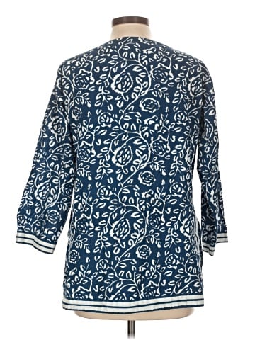 Gretchen Scott Designs 3/4 Sleeve Blouse (view 2)