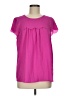 Gibson Pink Short Sleeve Blouse Size M - photo 1