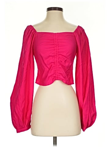 A New Day Long Sleeve Blouse (view 1)