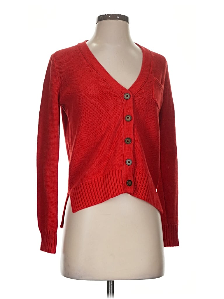 Pre-owned Wallace Cardigan Sweater In Red