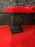 Zara 100% Polyester Red Sleeveless Blouse Size M - photo 7