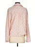 Splendid 100% Polyester Polka Dots Pink Long Sleeve Blouse Size S - photo 2
