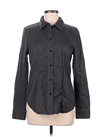 Madewell Darted Button-Up Shirt in (Re)generative Chino (view 1)