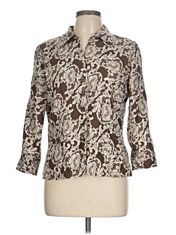 Emma James 3/4 Sleeve Blouse (view 1)