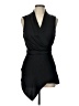Veronica Beard Black Sleeveless Blouse Size 10 - photo 1