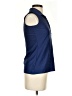 EP Pro Blue Sleeveless Button-Down Shirt Size XS - photo 4