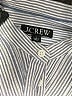 J.Crew Stripes Gray Long Sleeve Button-Down Shirt Size 6 - photo 4