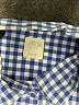J.Crew Checkered-gingham Blue Long Sleeve Button-Down Shirt Size XS (estimated) - photo 7