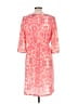 Unbranded 100% Polyester Paisley Pink Casual Dress Size 12 - photo 2