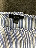 J.Crew Stripes Blue Long Sleeve Blouse Size 6 - photo 7
