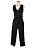 Quinn Solid Black Jumpsuit Size M - photo 1