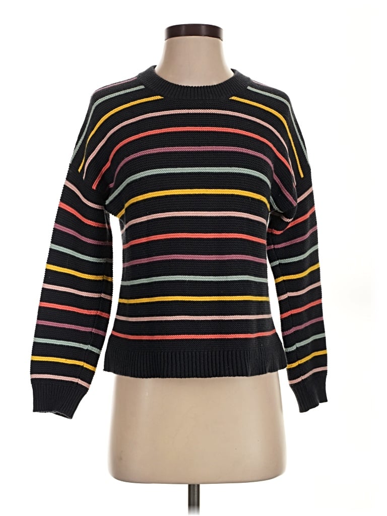 Pre-owned Marine Layer Pullover Sweater In Black