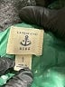 Lands' End 100% Nylon Color Block Green Windbreaker Size L (kids) - photo 3
