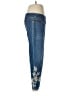 Chico's Floral Blue Jeans Size Med (1) - photo 4